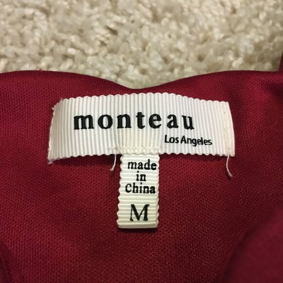 Monteau Sleeveless Fit & Flare Scallop Collar Dress - Picture 8 of 14